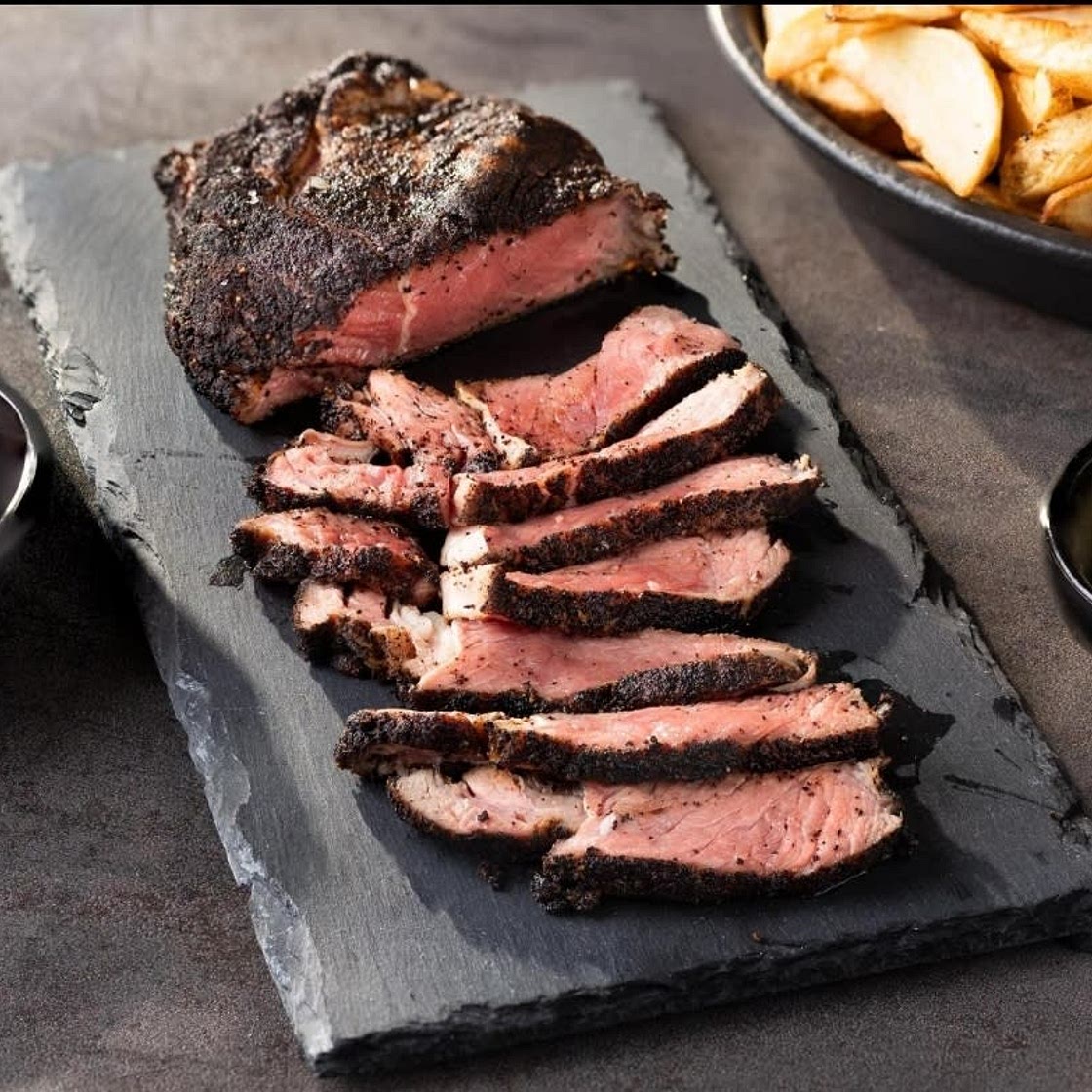 Steak en croûte de café