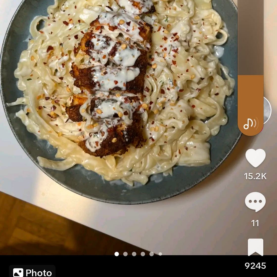 Pâtes Alfredo