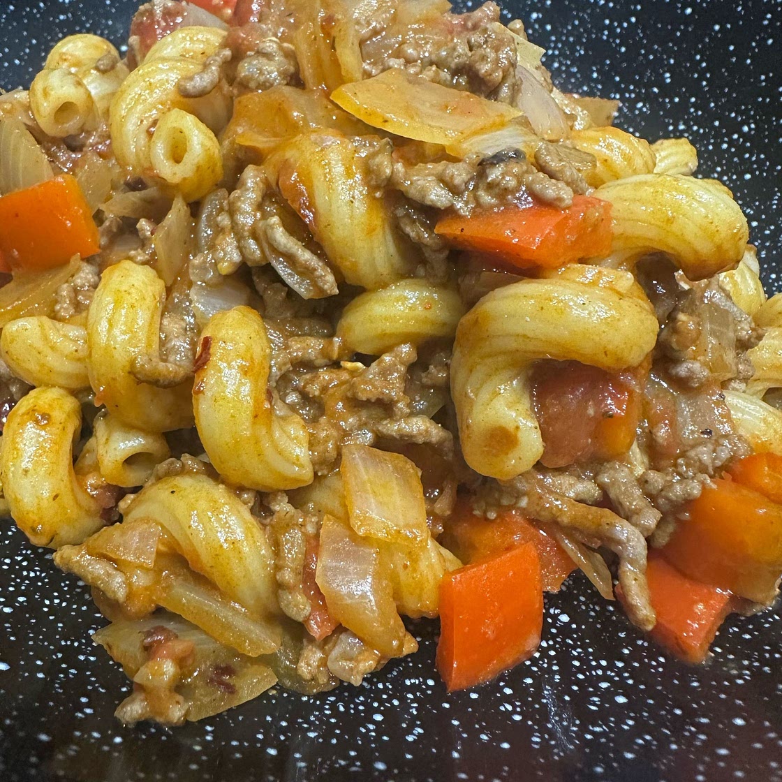 Healthy Macaroni and Beef