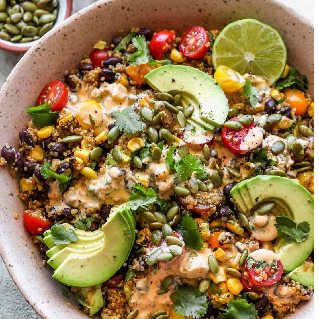 DOH Chipotle Quinoa Salad