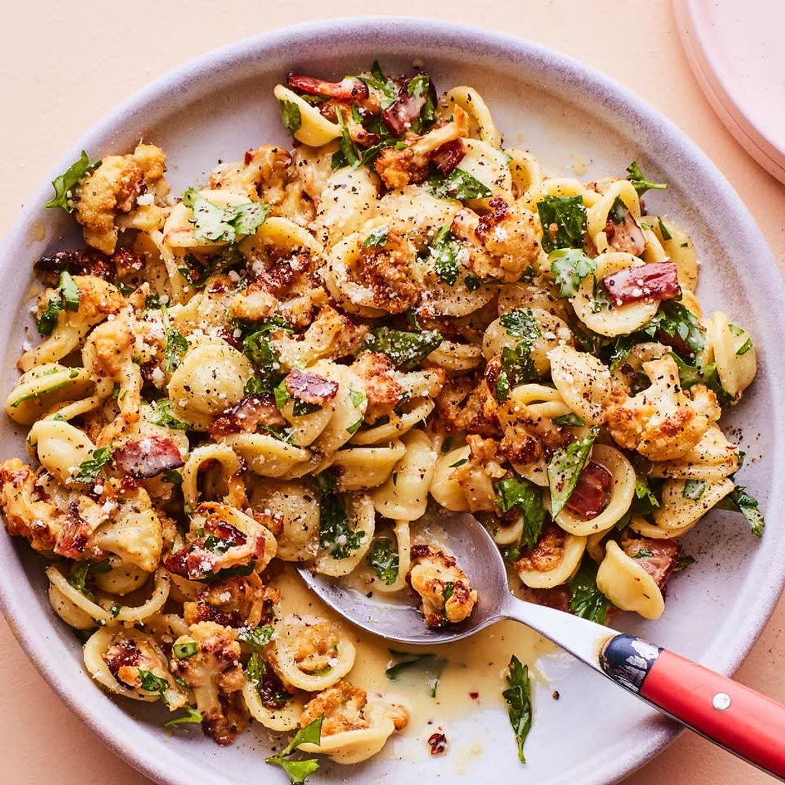 Cauliflower Carbonara
