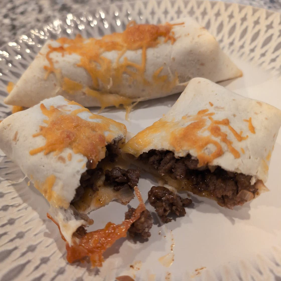 BBQ Beef Enchiladas