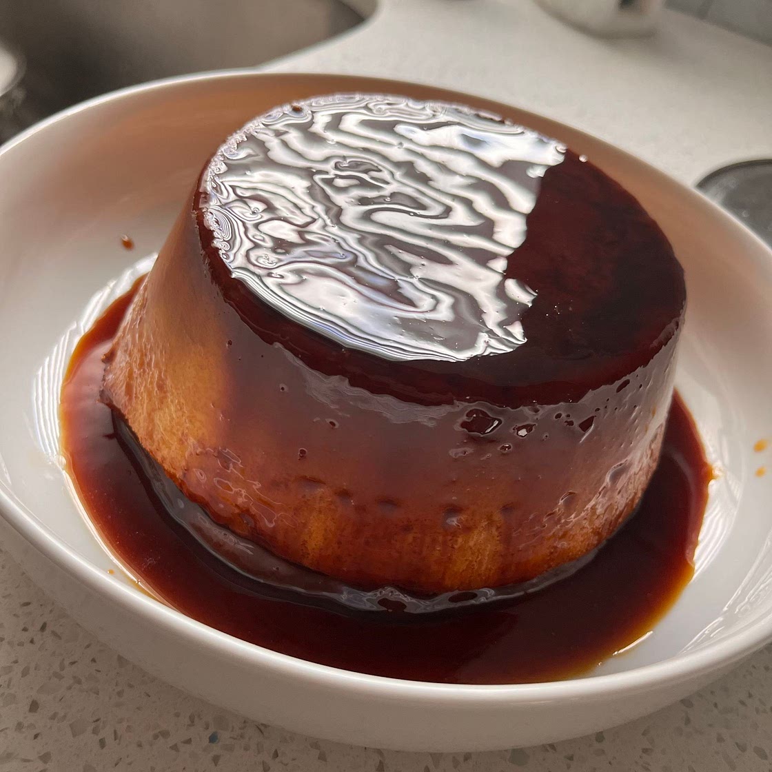 Flan de queso 
