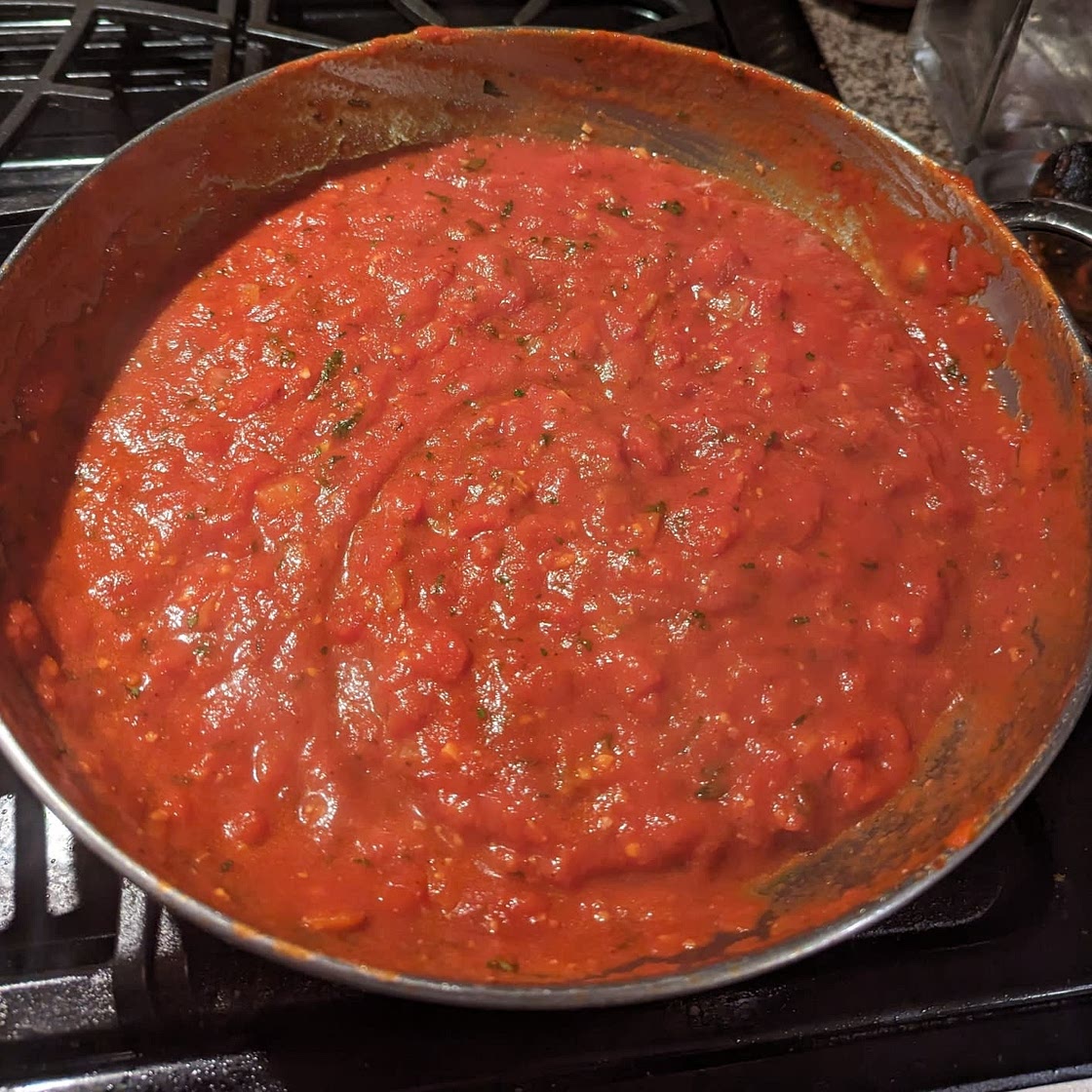 Homemade Marinara Sauce