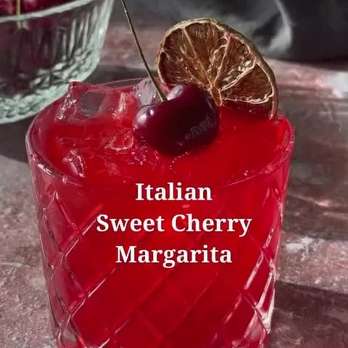 Italian Sweet Cherry Margarita