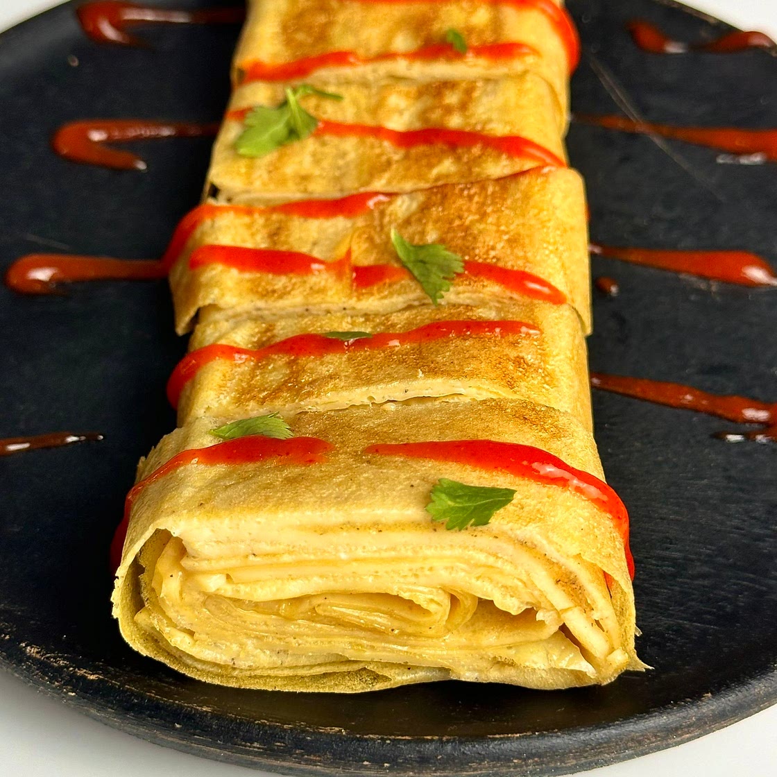 Japanese Rolled Omelet -Tamagoyaki 