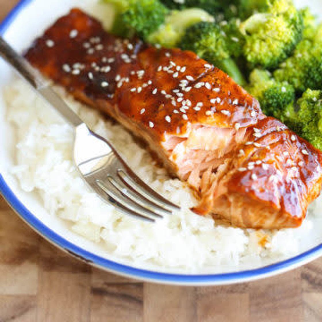 Teriyaki Salmon Bowls