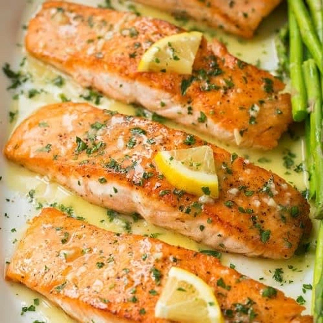 Garlic Lemon Salmon
