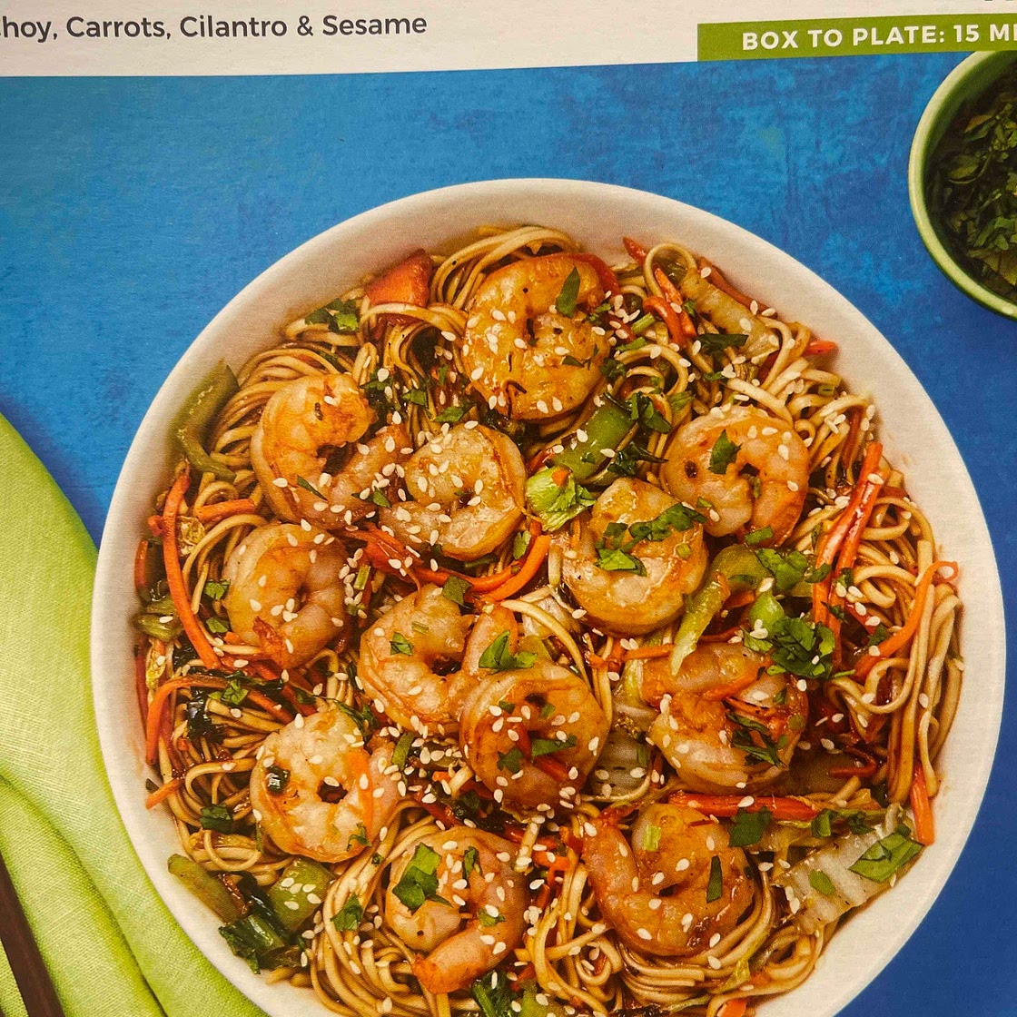 Sweet N Spicy Shrimp & Noodle Stir Fry