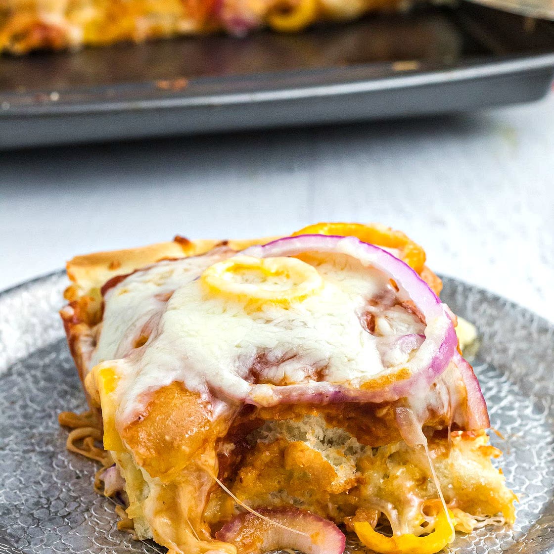 Homemade Focaccia Pizza