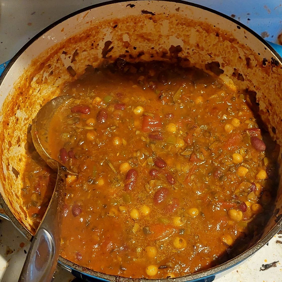 Vegan Mushroom Chili - Ultimate Vegan Chili