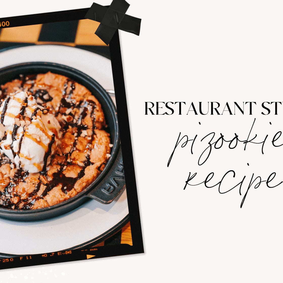 How to Make a Homemade Restaurant Style Pizookie