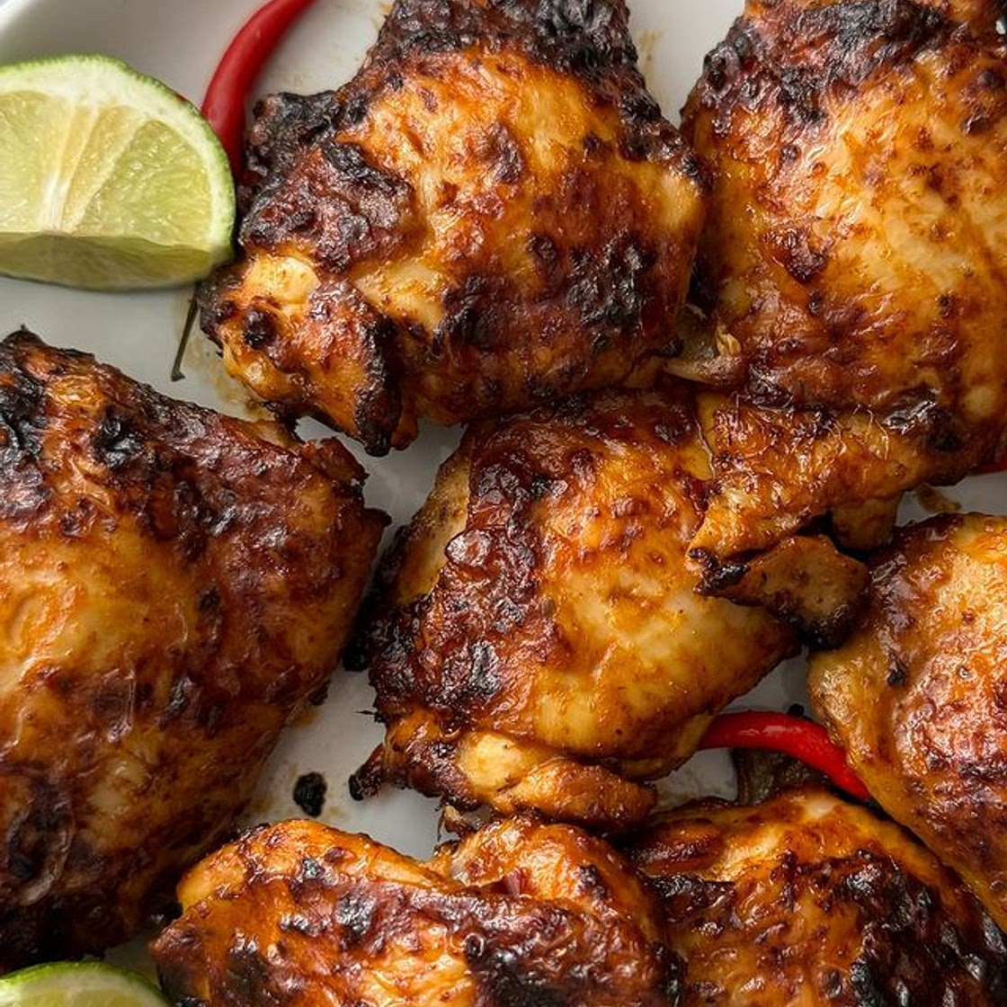 Thai Red Chicken Thighs