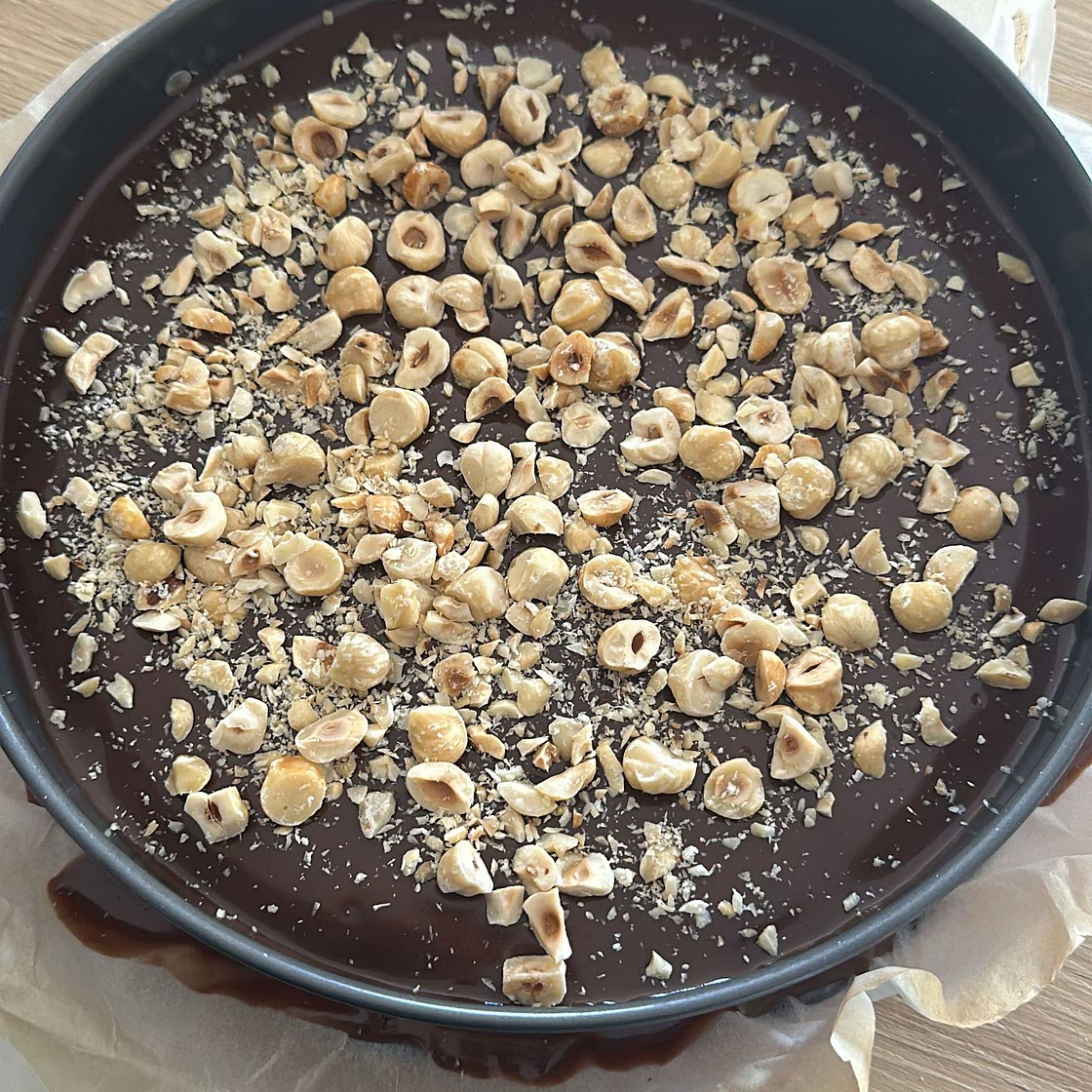 CHOCOLATE GANACHE BROWNIES