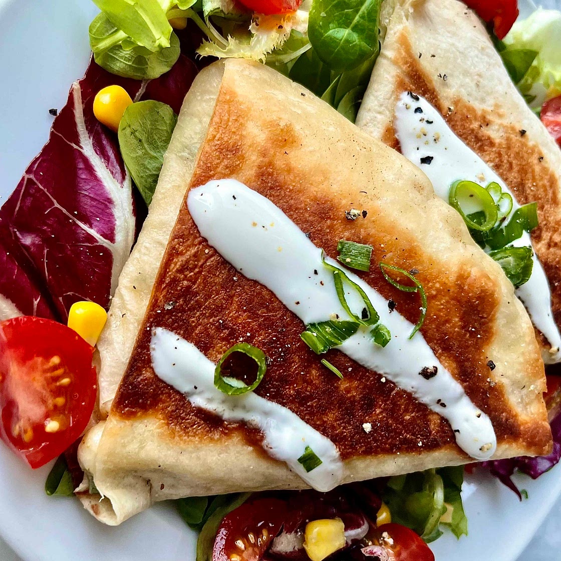 Cheesy Chicken Tortilla Pocket 