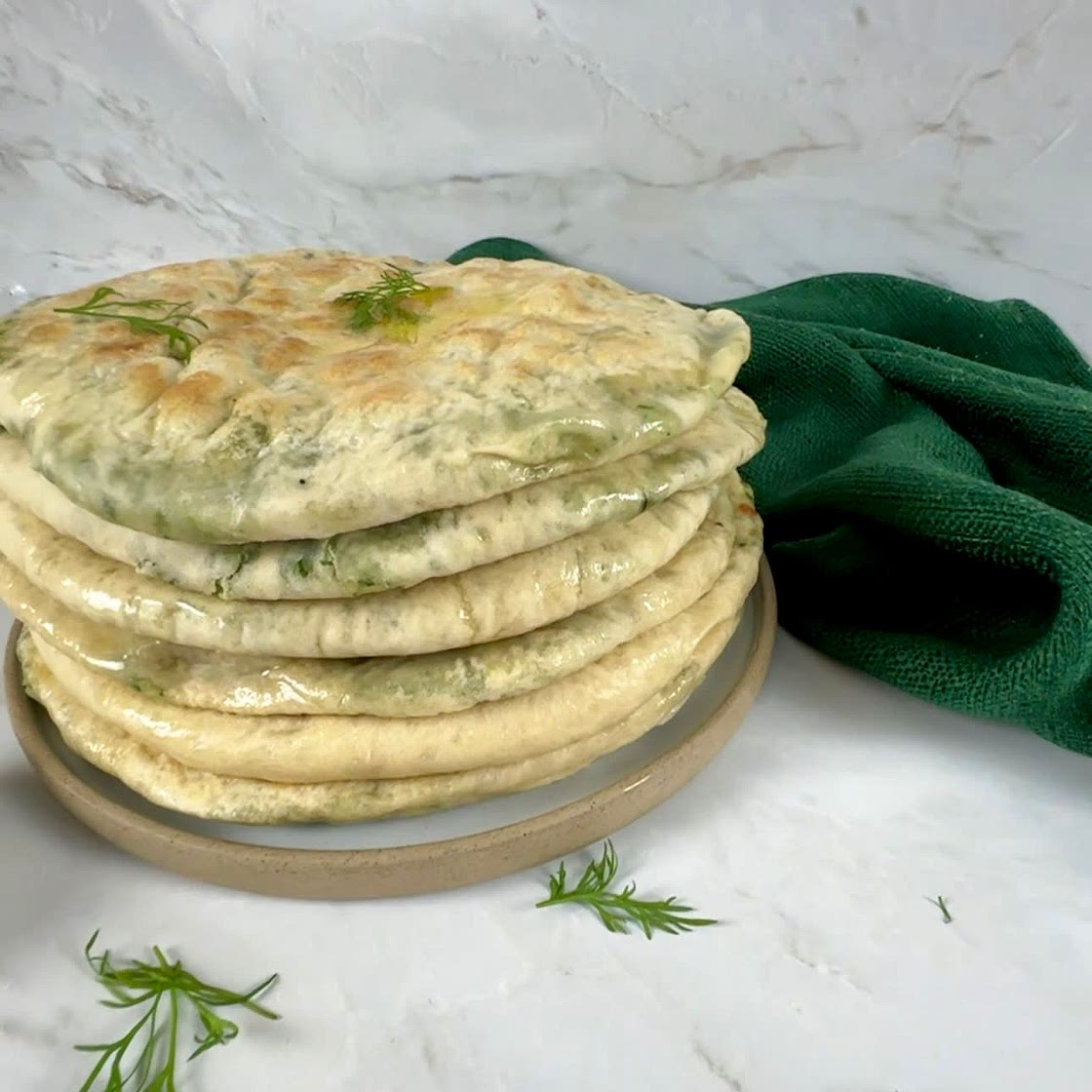 Potato and Herbs Flatbread