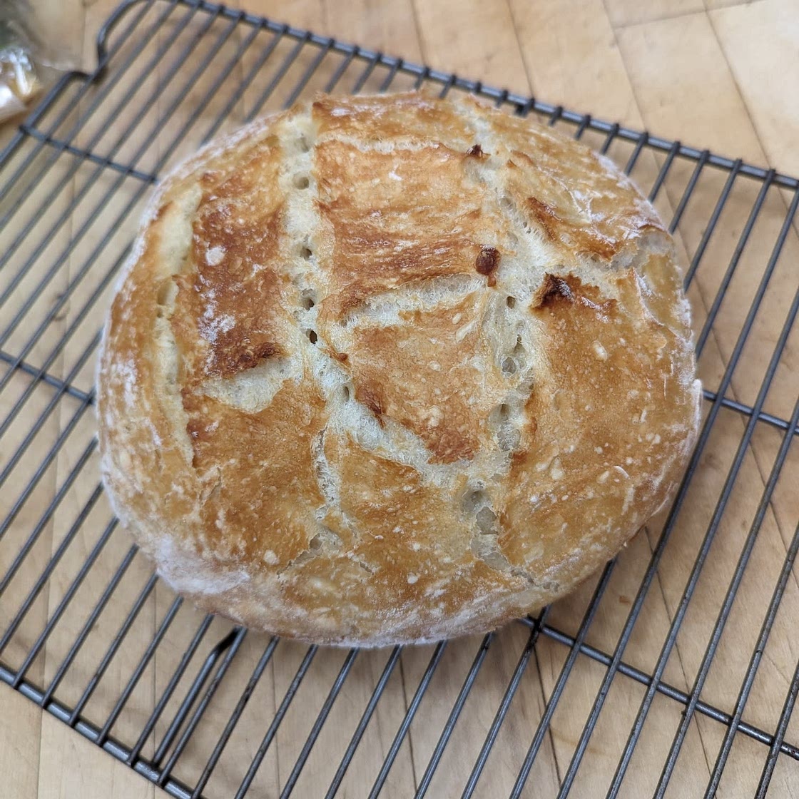 Easy No Knead Bread