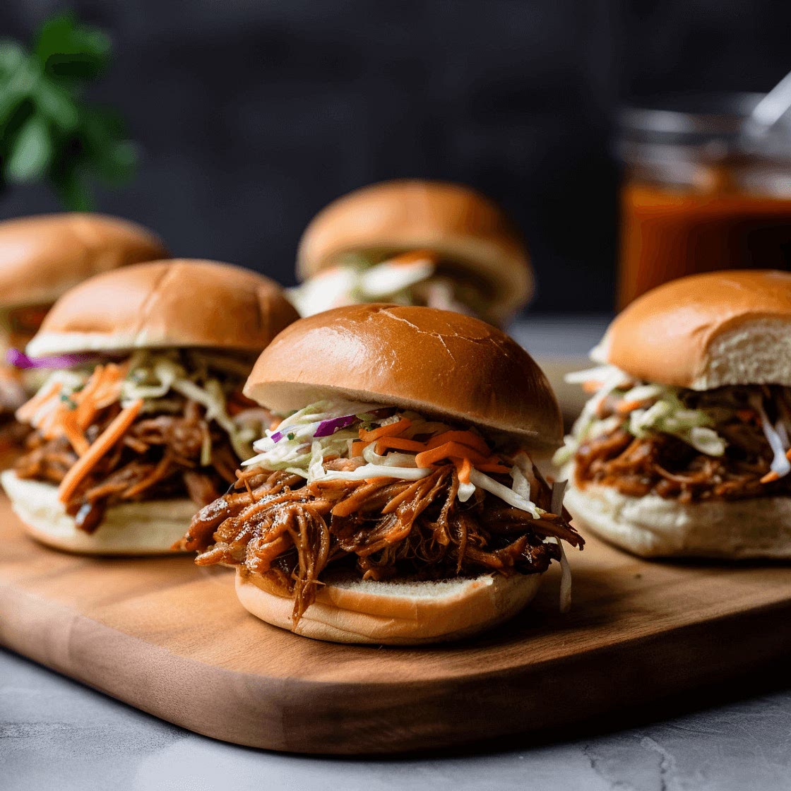 Smoky BBQ Pulled Pork Sliders
