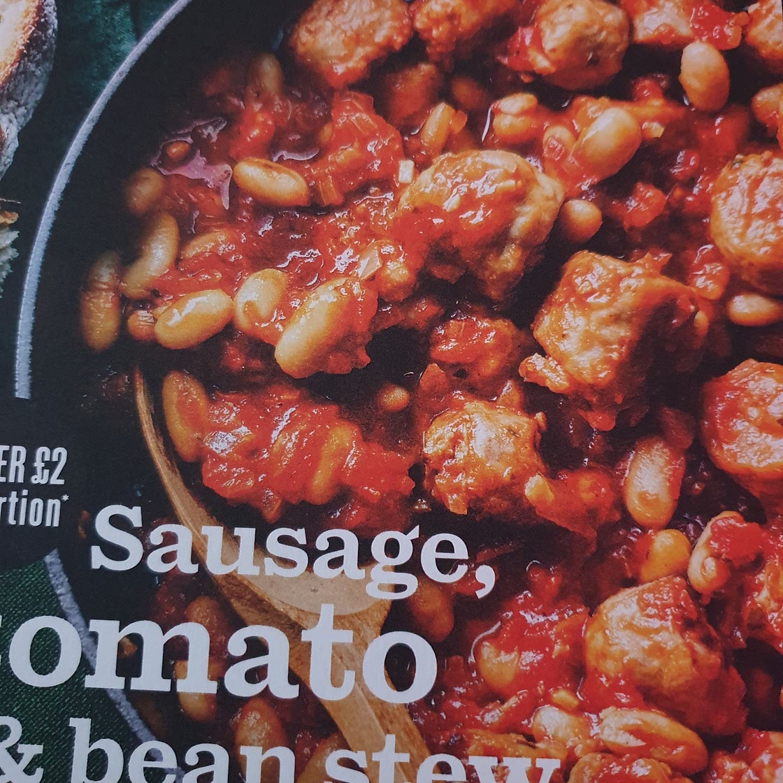 Sausage, tomato & bean Stew