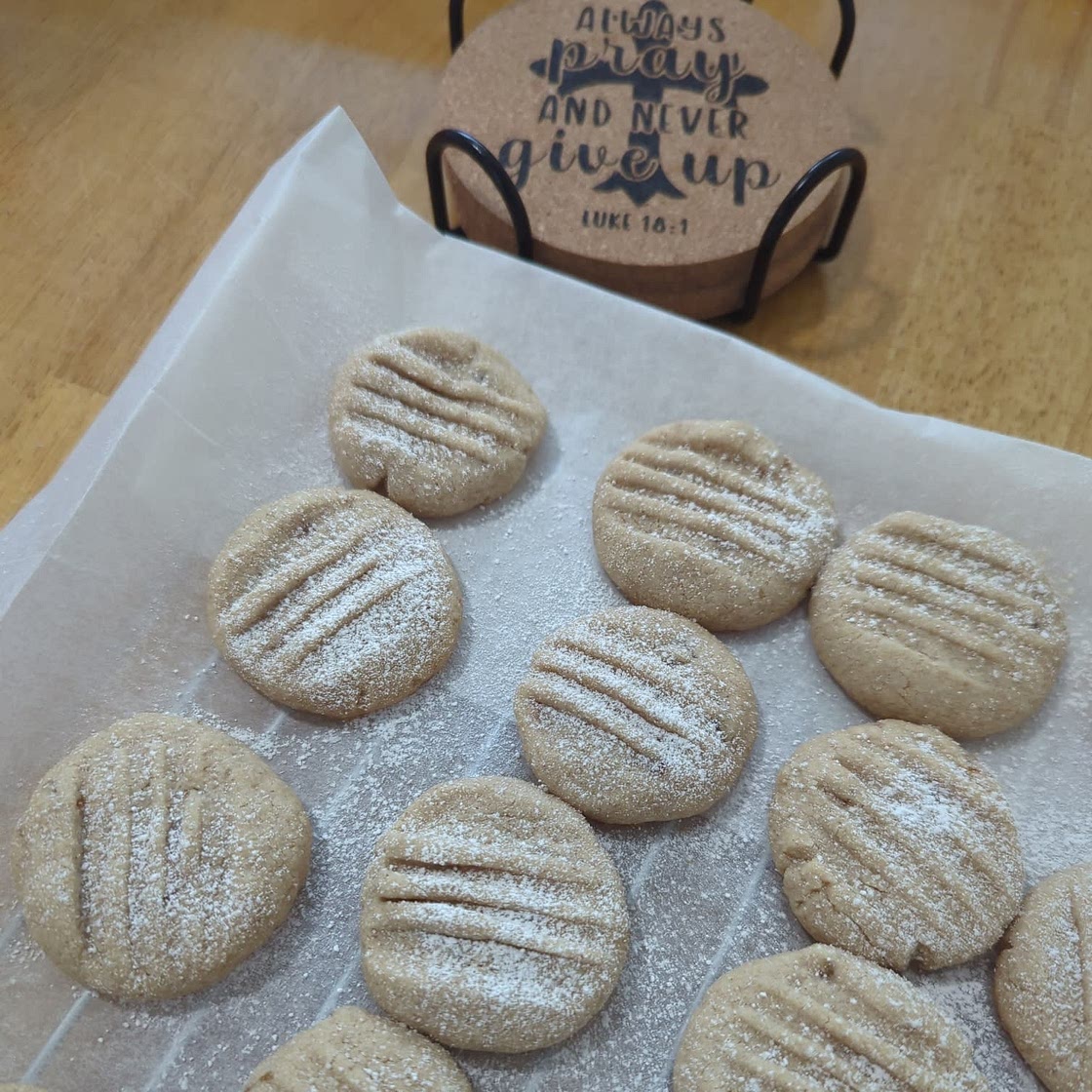 Vegan shortbread cookies