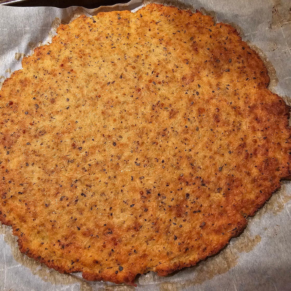 Chicken pizza crust