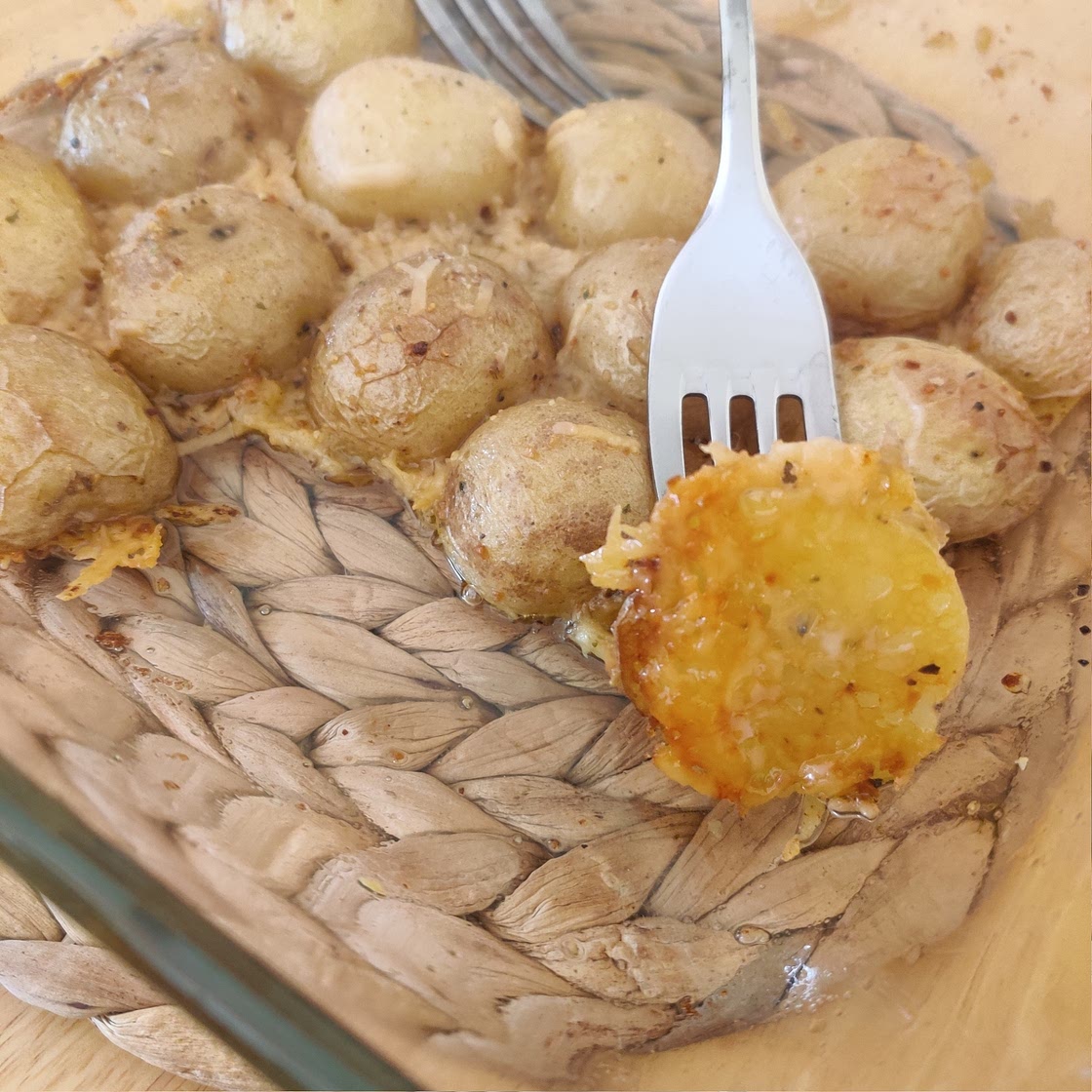 Crispy Parmesan Roast Potatoes
