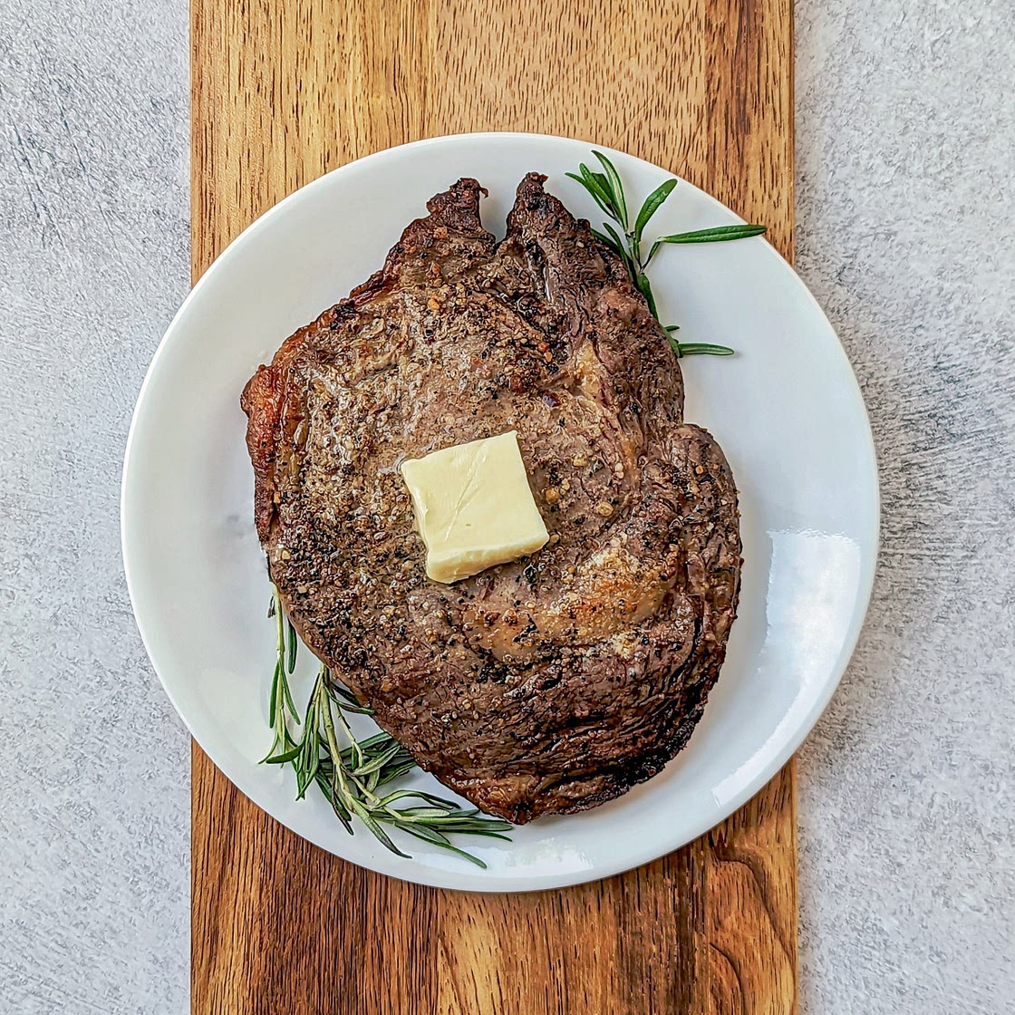 Air Fryer Ribeye Steak