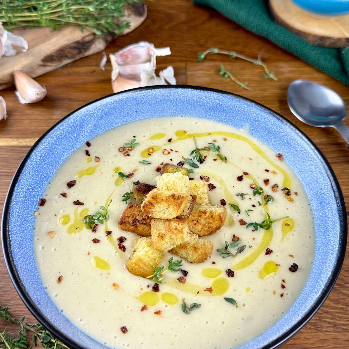 Roasted Parsnip Soup 