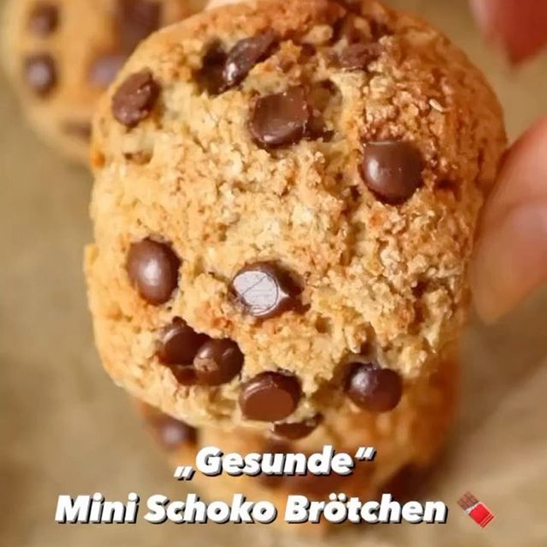 „Gesunde“ Mini Schoko Brötchen 😋