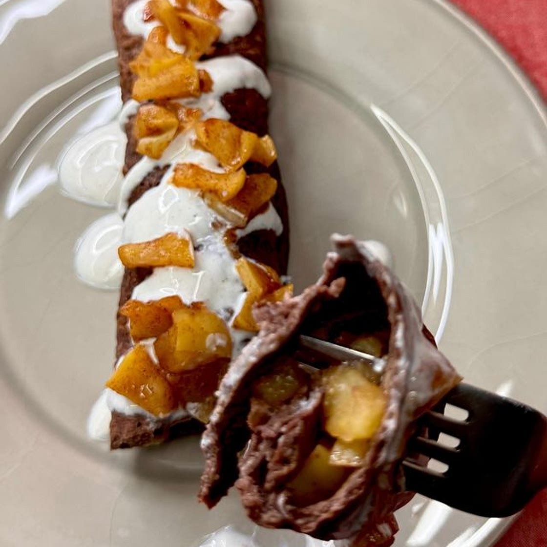 CRÊPE MELA E CANNELLA by SILENE PRETTO