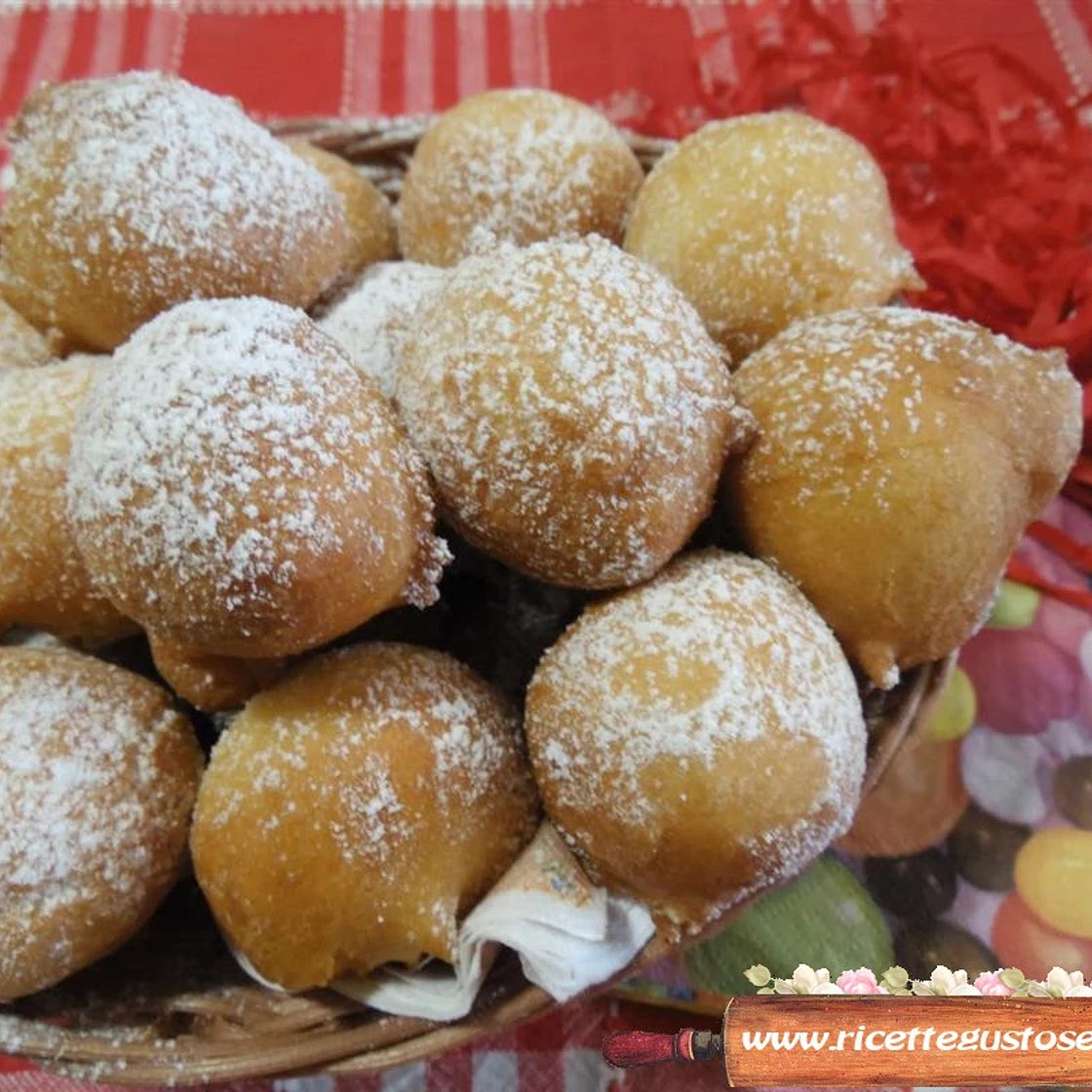 Castagnole soffici fritte