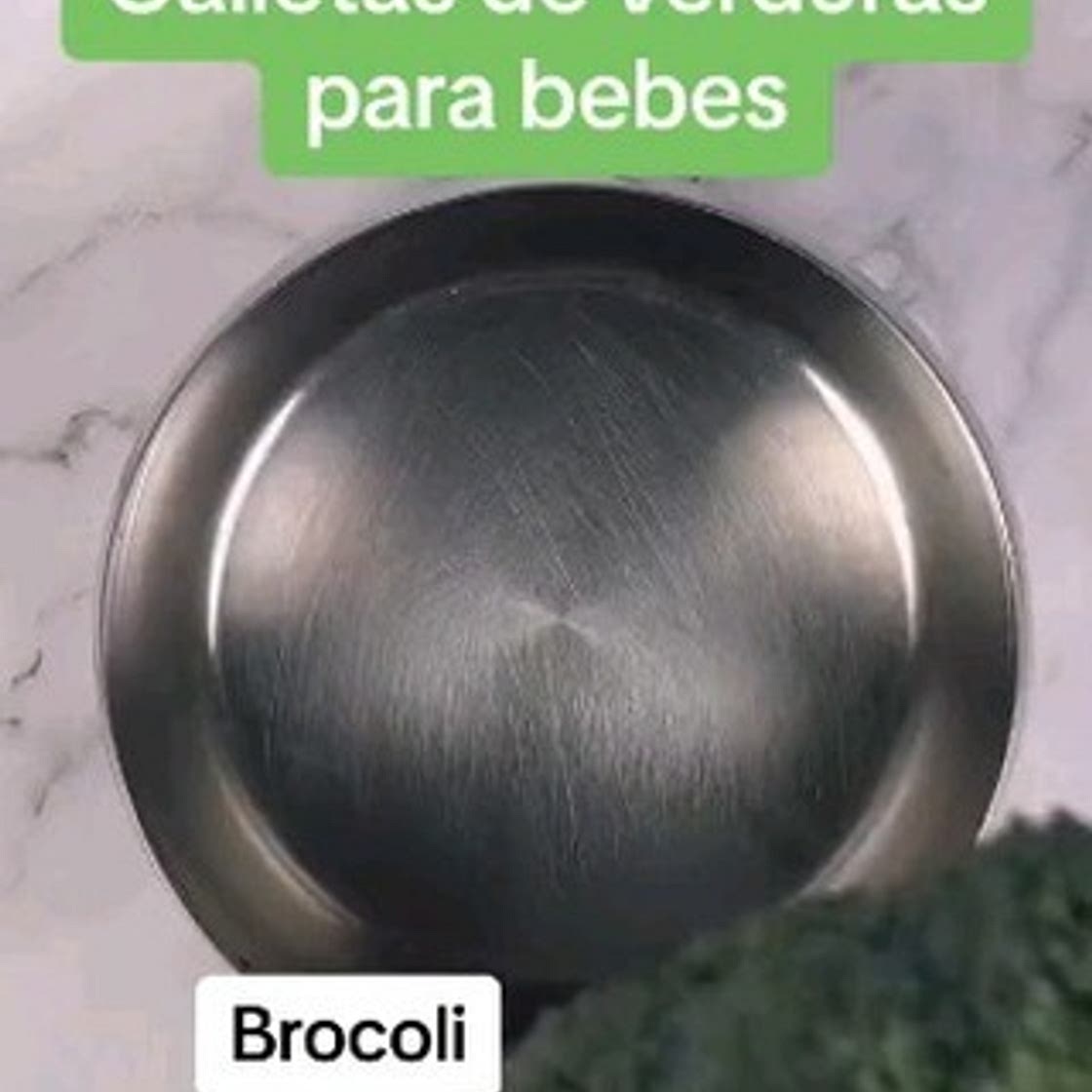 Galletitas de brócoli y batata