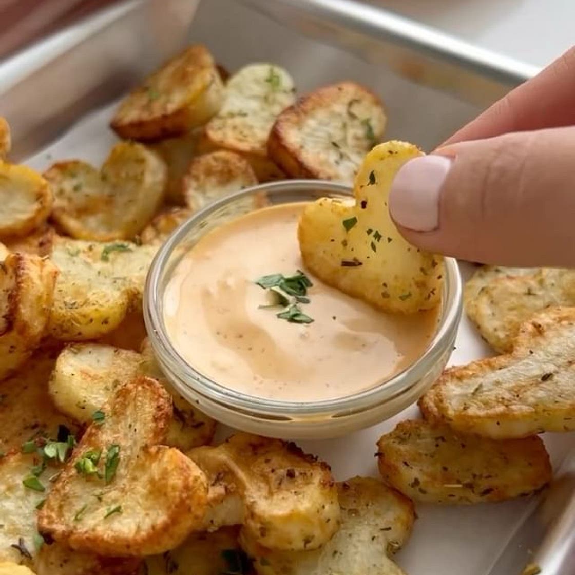 💗Easy Valentines Day Air Fryer Potatoes💗