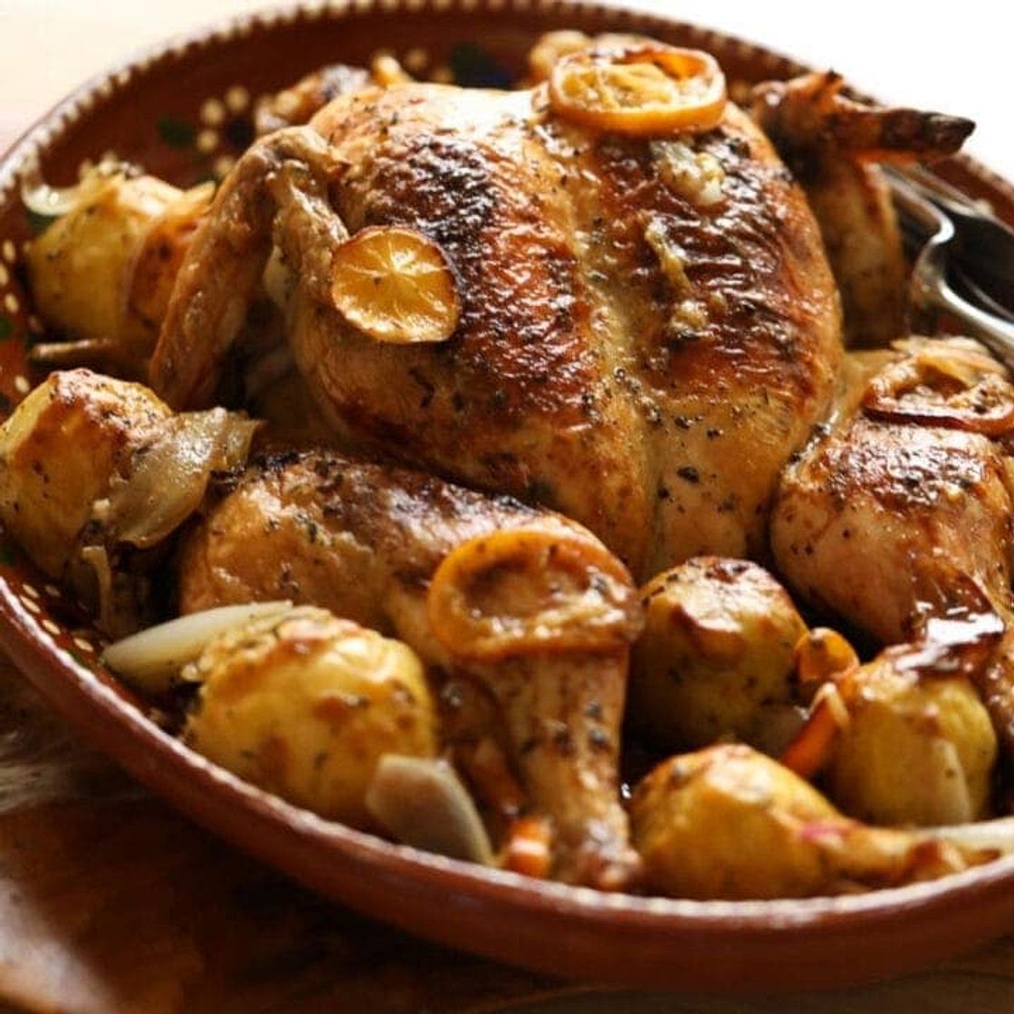 Lemon Thyme Spatchcock Chicken