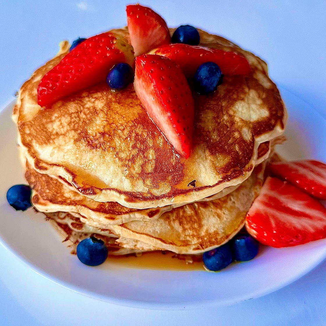Fluffy American Pancakes 