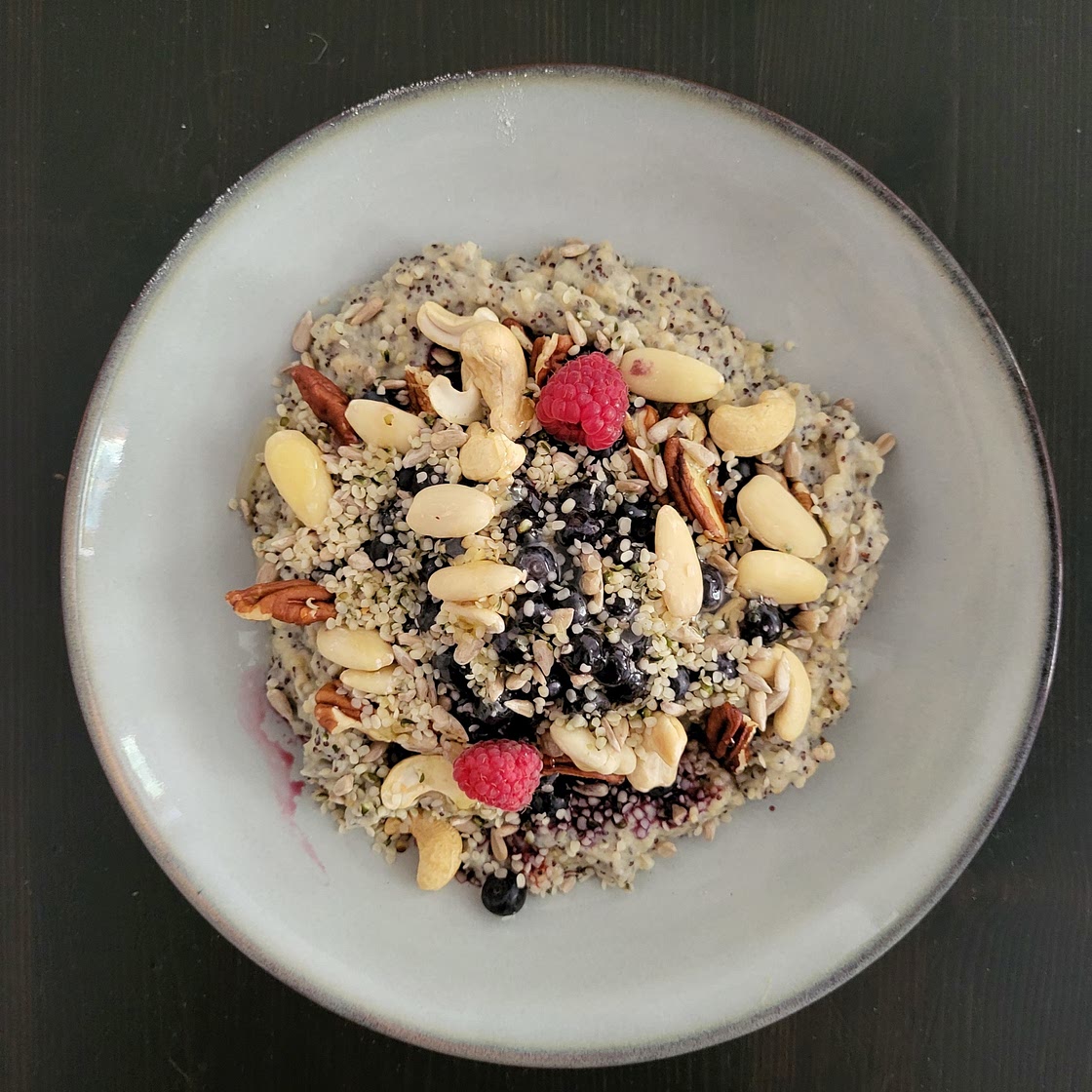 Poppy seed oatmeal