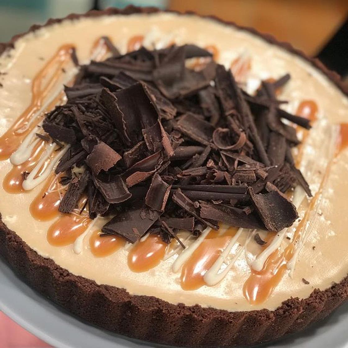 Cheesecake de Dulce de Leche