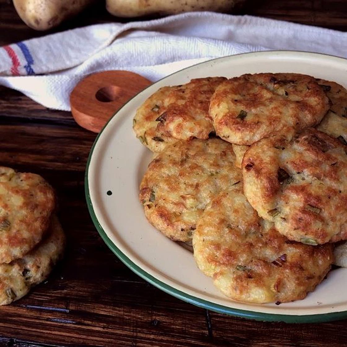 Croquetas de Papa con Atún y Verdeo