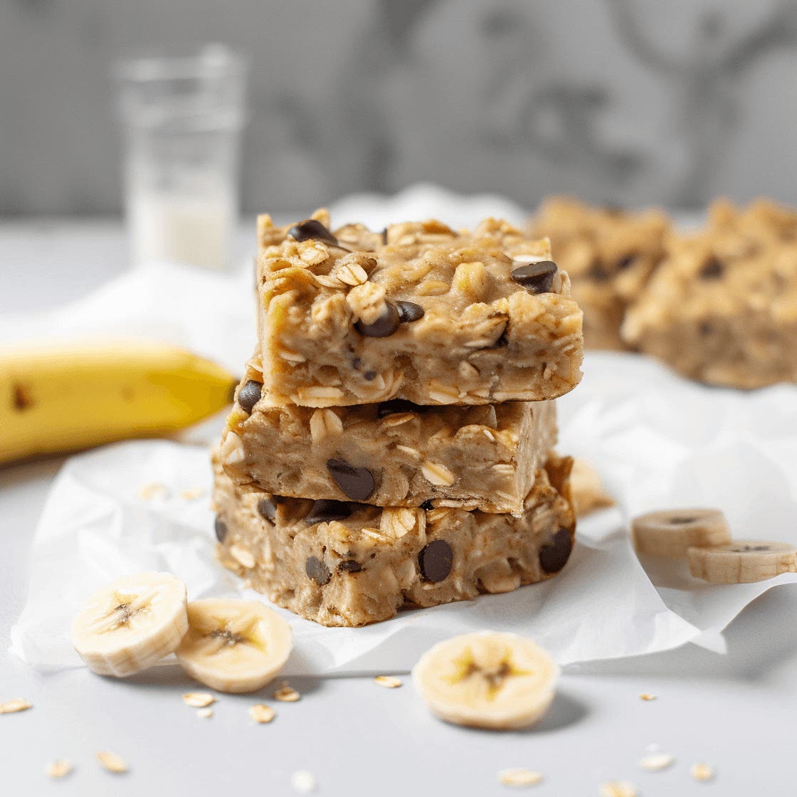 Peanut Butter Banana Breakfast Bars