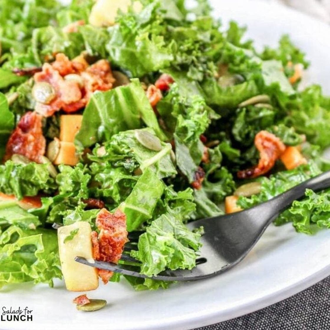 Quick and Easy Kale and Apple Salad Recipe
