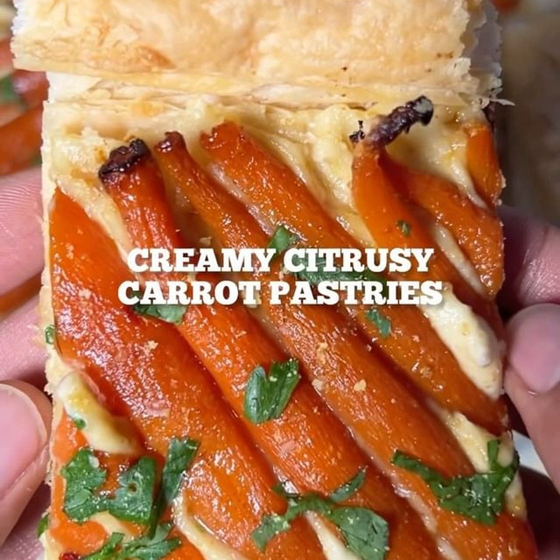 Creamy Citrusy Carrot Pastries