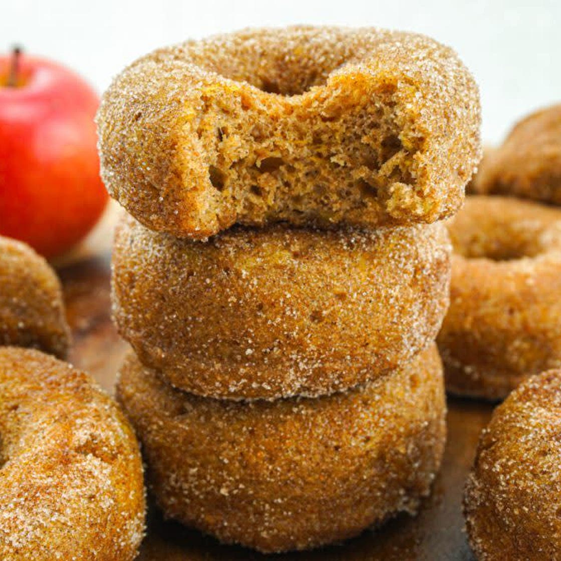 Apple Cider Breakfast Doughnuts