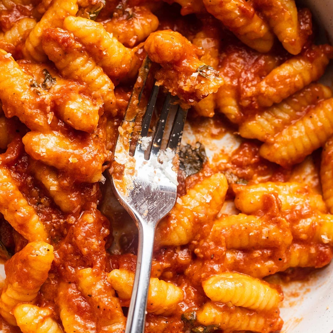 Gnocchetti Sardi (Malloreddus) with Tomato Butter Sauce