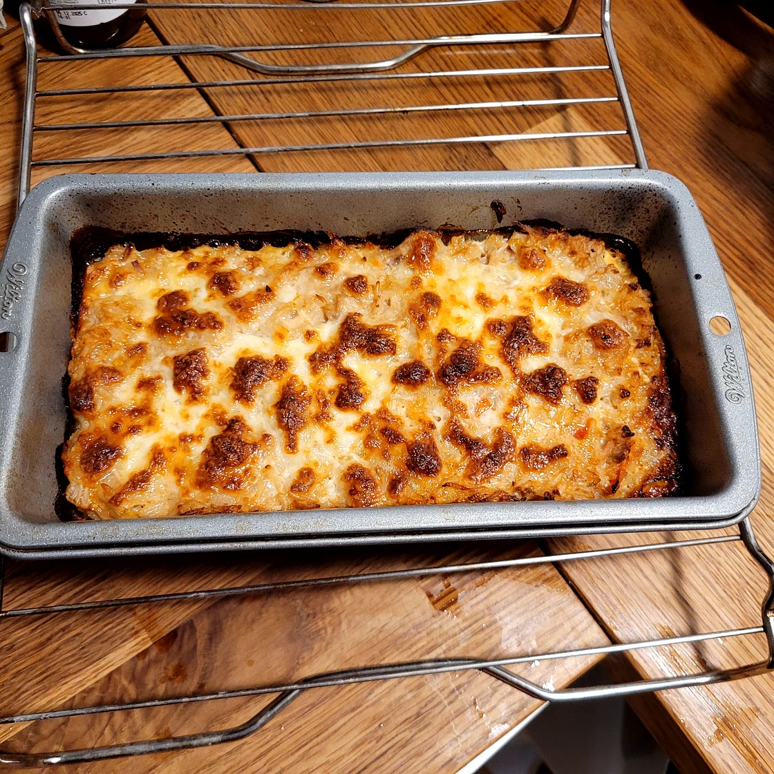 Zapiekanka z tuńczykiem