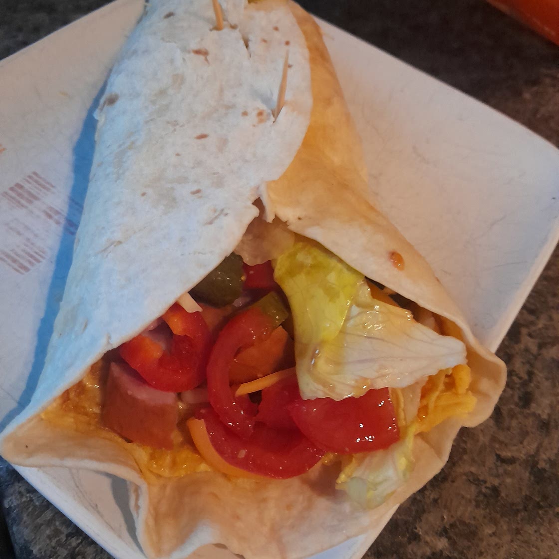 Quick Breakfast Wrap