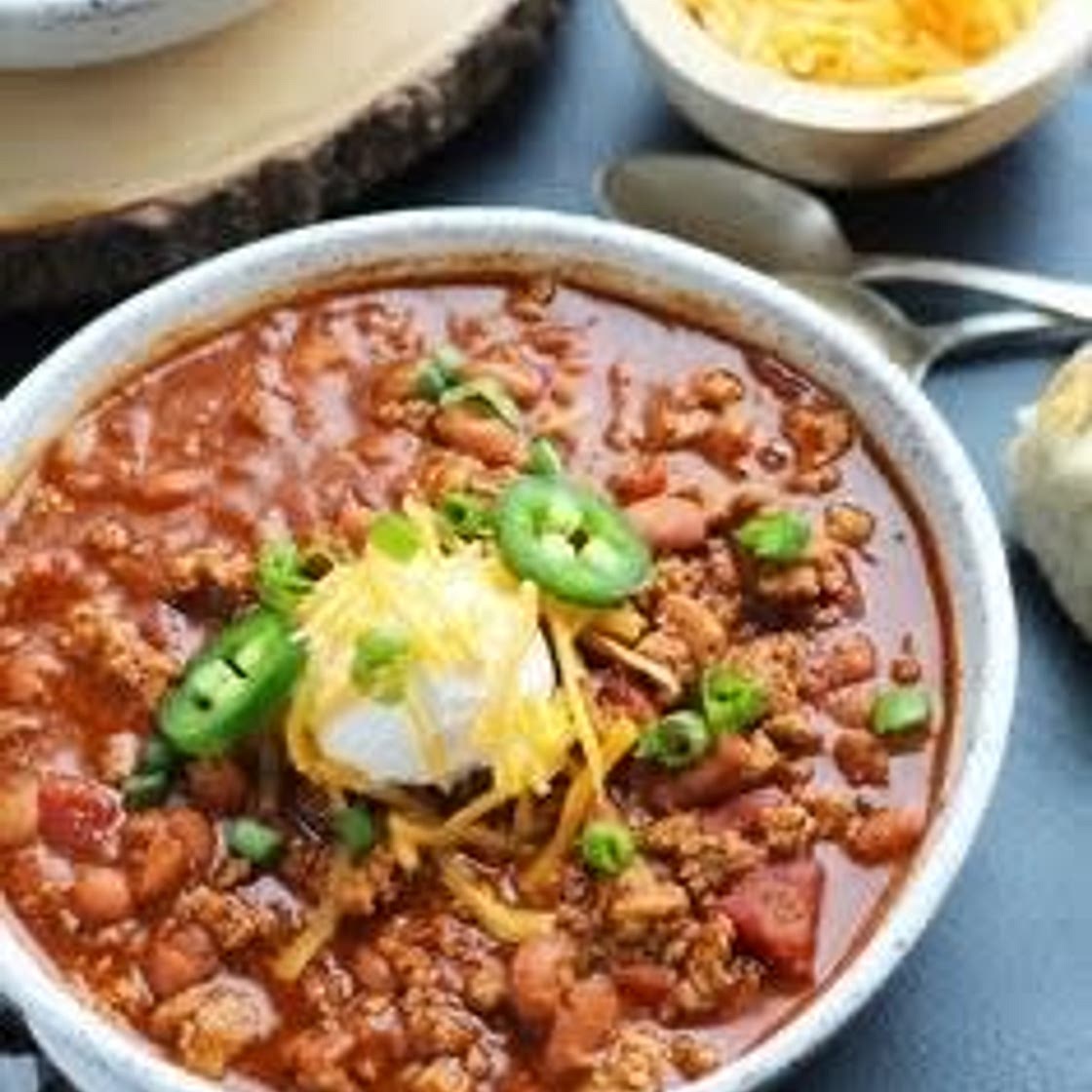 Beer can chili