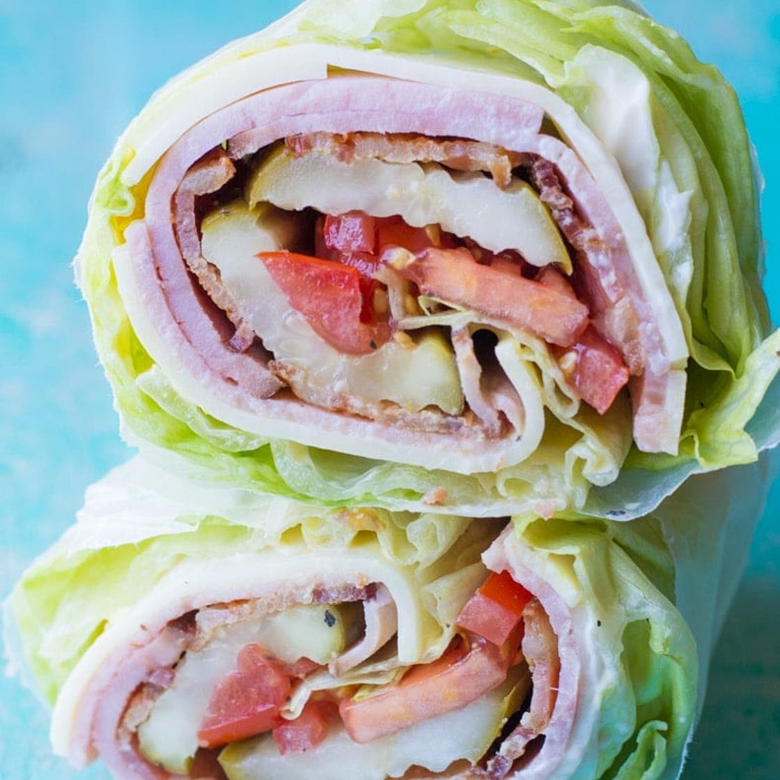 Keto Club Lettuce Wrap