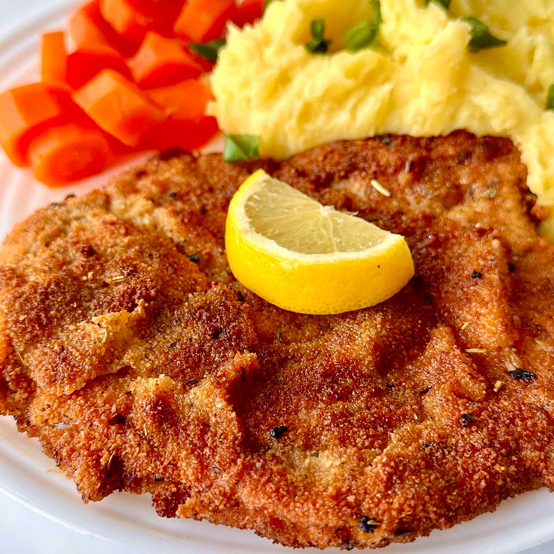 Crispy Spicy Schnitzel 