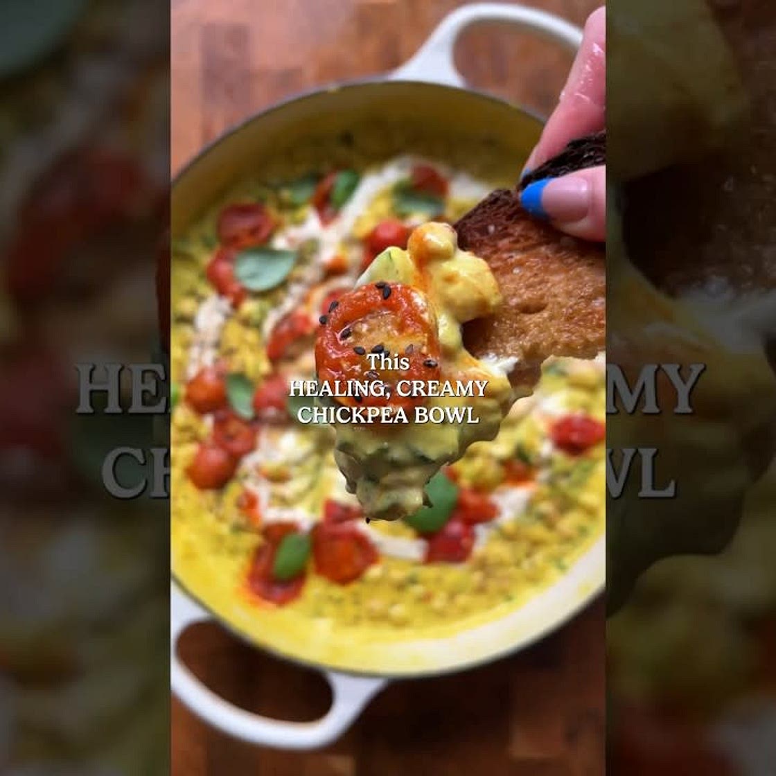 HEALING CREAMY CHICKPEA BOWL