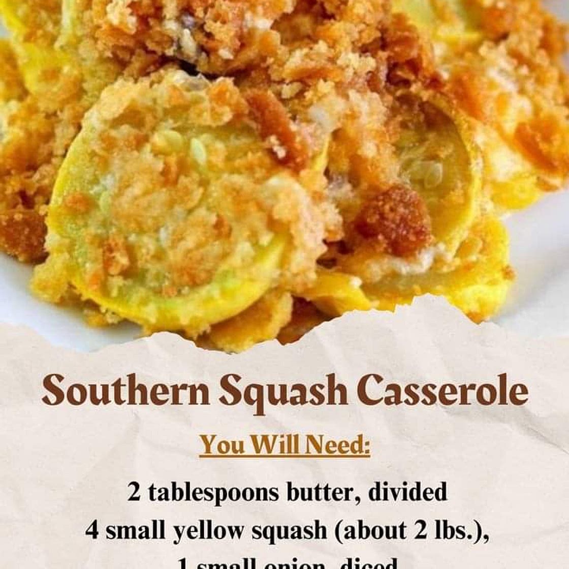 Squash casserole